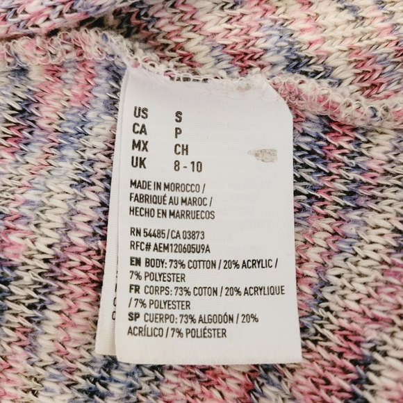 American Eagle hippie boho sweater cardigan fall SMALL - Picture 6 of 7